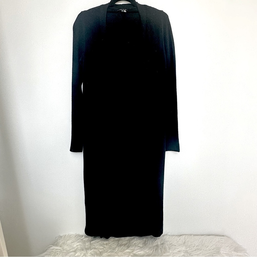Black cardigan